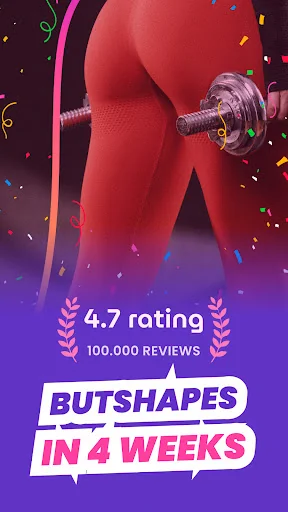 Buttocks & Legs Workout Home screenshot 1