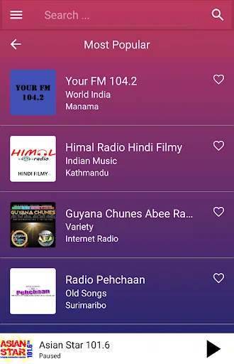 A2Z Hindi FM Radio | 350+ Radi screenshot 2