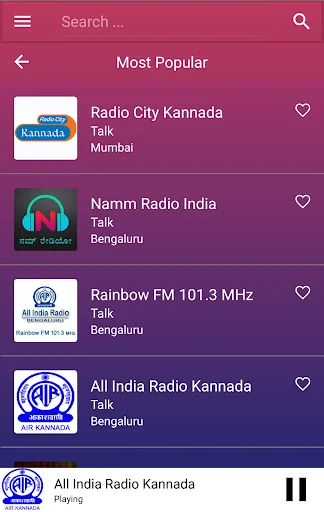 A2Z Kannada FM Radio | 30+ Rad screenshot 2