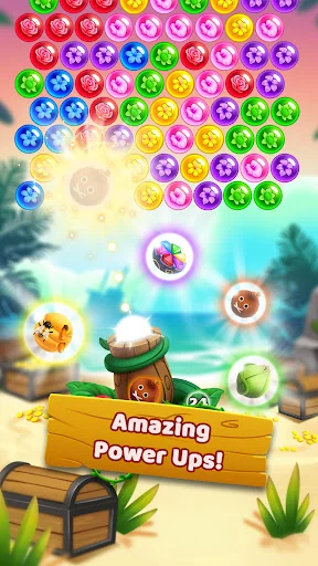 Bubble Shooter Flower Blossom screenshot 2