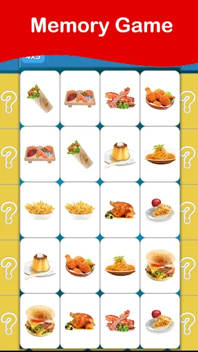 Foods Cards Games screenshot 2