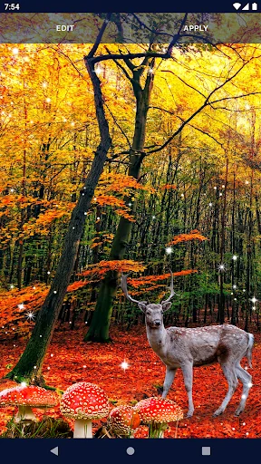 Forest Live Wallpaper screenshot 1