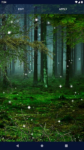 Forest Live Wallpaper screenshot 2