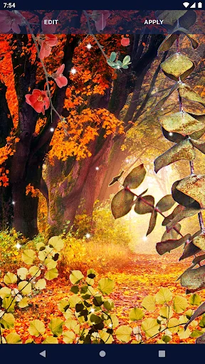 Forest Live Wallpaper screenshot 4