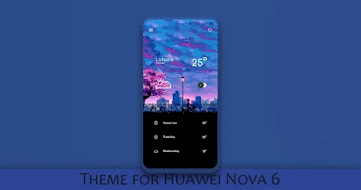 Theme for Huawei Nova 6