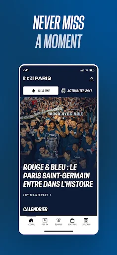 PSG Official screenshot 2