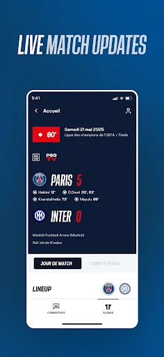 PSG Official screenshot 4