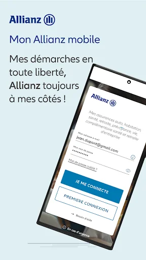 Mon Allianz mobile screenshot 1