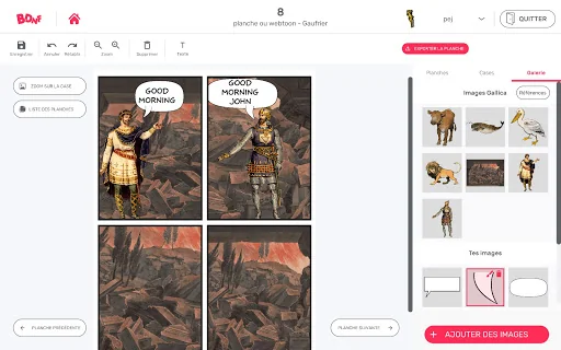 BDnF, the comics factory screenshot 2