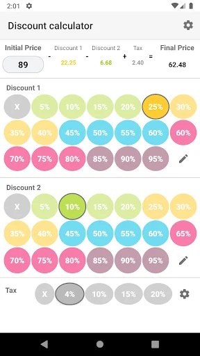 Discount Calculator screenshot 2