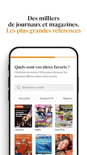 The ePresse kiosk screenshot 3