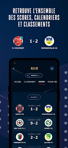 myFFF | Équipes & Compétitions screenshot 2