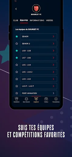 myFFF | Équipes & Compétitions screenshot 3