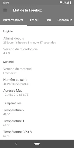 Freebox (ancienne app) screenshot 1