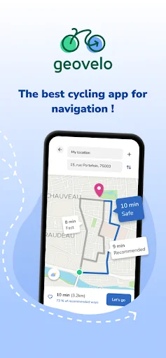 Geovelo - Bike GPS & Stats screenshot 1
