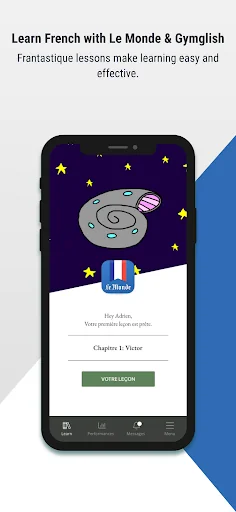 Learn French with Le Monde screenshot 1