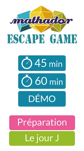 Escape Game Mathador