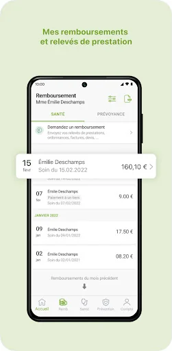 MGEN Mutuelle Espace Personnel screenshot 2