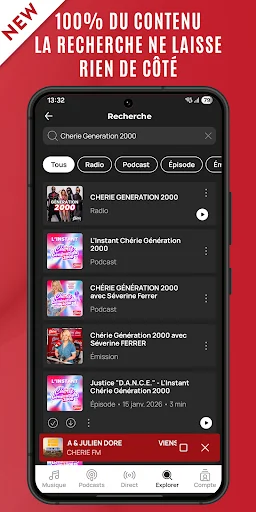 Chérie FM : Radios & Podcasts screenshot 3