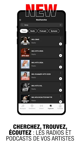NRJ Radio, Musique et Podcast screenshot 3
