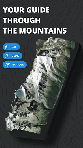 Relief Maps - 3D GPS screenshot 1