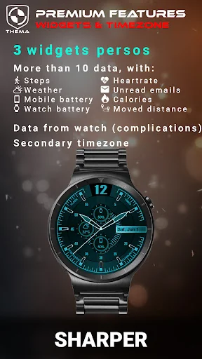 Sharper Watch Face screenshot 4
