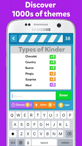 Fight List - Categories Game screenshot 1