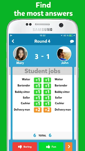 Fight List - Categories Game screenshot 2