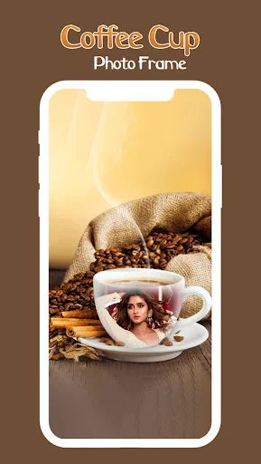 Coffee Cup Photo Frame