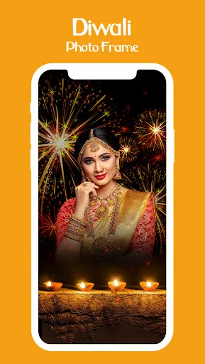 Diwali Photo Frame