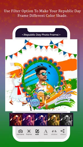 Republic Day Photo Frame screenshot 3