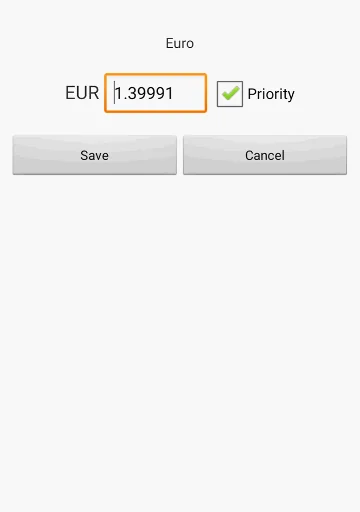 Exchange rate. All currencies screenshot 3