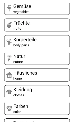 Learn and play German words screenshot 3