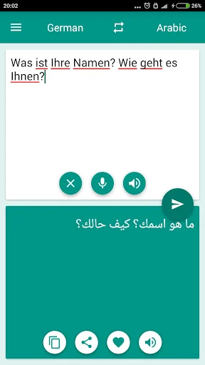 Arabic-German Translator screenshot 1
