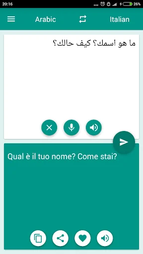 Arabic-Italian Translator screenshot 2