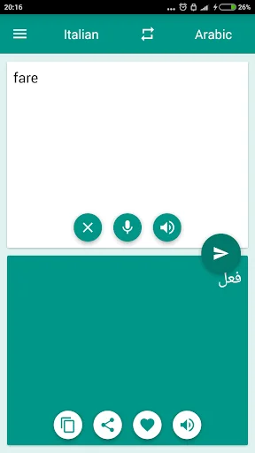 Arabic-Italian Translator screenshot 3