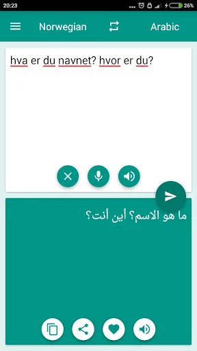 Arabic-Norwegian Translator