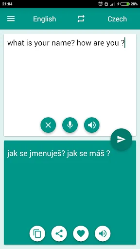 Czech-English Translator screenshot 1