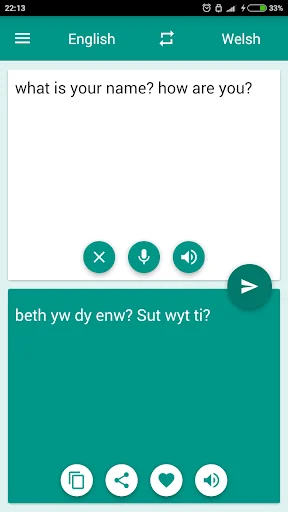 Welsh-English Translator screenshot 1