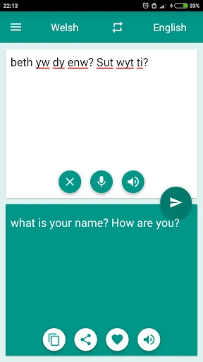 Welsh-English Translator screenshot 2