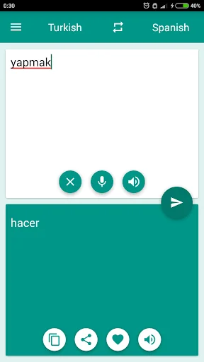 Spanish-Turkish Translator screenshot 3