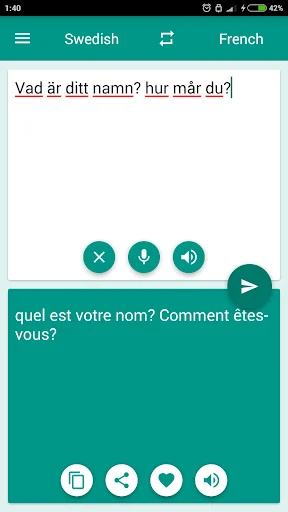 French-Swedish Translator