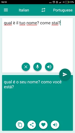 Italian-Portuguese Translator screenshot 2