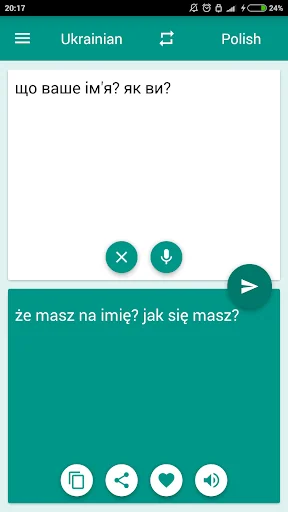 Polish-Ukrainian Translator screenshot 1