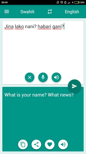 Swahili-English Translator screenshot 2