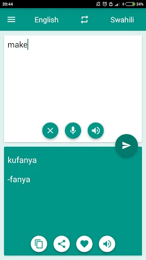 Swahili-English Translator screenshot 3