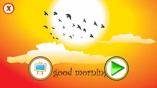 Good Morning Wish Photo Frame