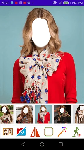 Selfie Scarf Camera