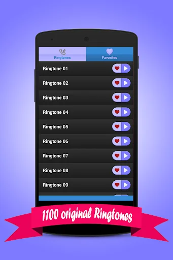1100 original ringtones screenshot 3