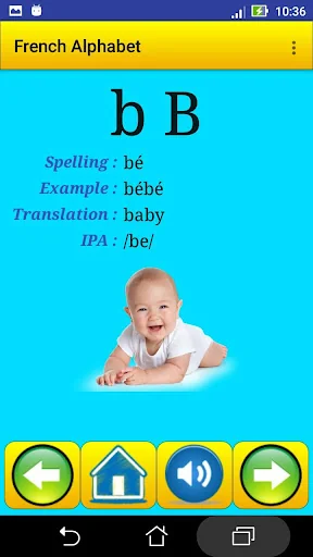 French alphabet for students screenshot 3